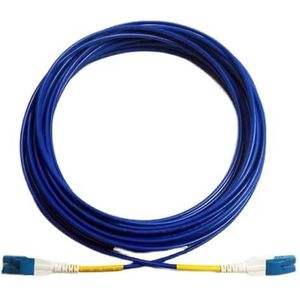 LC Uniboot Armored Fiber Patchkabel, 1M-120M, Singlemode Dual Core, 3,0 mm, Binnen Buiten, LC-LC Jumper, 100m 50m 60m 80m 20m(60m 1pc)