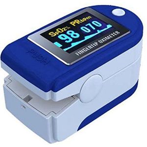 BLYL SPO2 vingerpulsoximeter en hartslagmeter met kleurendisplay, draaibaar
