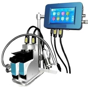 25,4 mm automatische online inkjetprinter met plat interfaceontwerp, industriële codeermachine voor Tekst Barcode Datum Tijd, etc