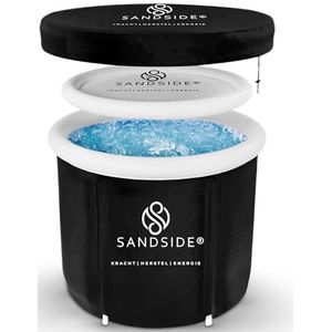 Sandside IJsbad XL 2023 - Opvouwbaar Bad - Ice Bath - Zitbad Voor Volwassenen - Bath Bucket - Inklapbaar bad - Wim Hof XL