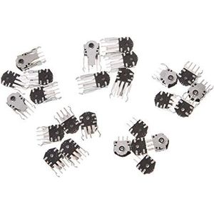 25Pcs 5 Soorten Muis Encoder Kit Wiel Encoder Schakelaars Reparatie Onderdelen Decoder Whee