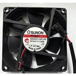 Original ME80202V1-000C-A99 8020 24V 1.54W 8CM 2-wire inverter cooling fan