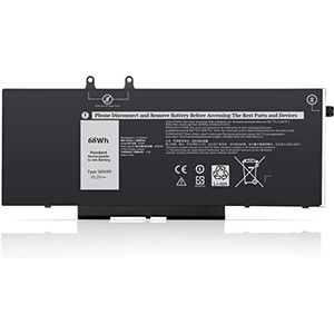 3HWPP Laptop Battery Compatible with Dell Latitude 5401 5411 5501 5510 5511 Series, Precision 3541 3551 Series 10X1J N2NLL 1VY7F 01VY7F 451-BCMN [15.2V/68Wh]