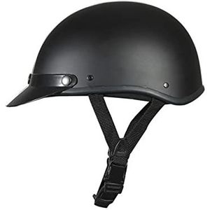 Retro - Motorfiets Open Helm - Duitse Stijl - Veilig Beschermen Helm - DOT/ECE Goedgekeurd - 55-62CM