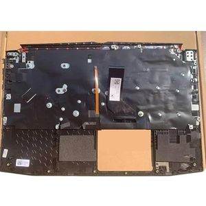 Handauflage met smaak voor Acer voor Aspire Nitro5 AN515-51 53 N17C1 Zwart(Red script)