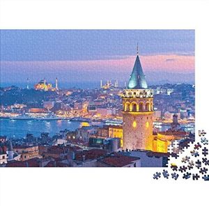 Puzzel 300 stukjes Istanbul legpuzzel voor volwassenen puzzel educatief spel uitdaging moeilijke harde onmogelijke puzzel voor volwassenen en vanaf 12 jaar 300 stuks (40 x 28 cm)