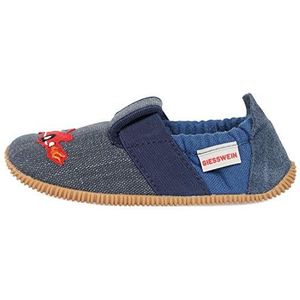 GIESSWEIN Lage pantoffels voor jongens, blauw DK blauw 548, 23 EU