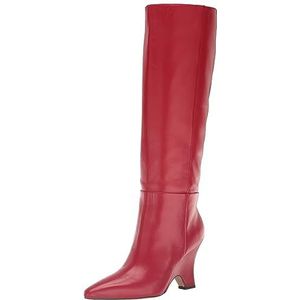 Sam Edelman Vance kniehoge laars voor dames, Begonia Rood, 37 EU