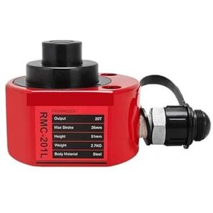 Vloerkrik, Hydraulische cilinder RMC-201L Hydraulische krik met tonnage van 20T Werkslag van 26mm,Krik hem op