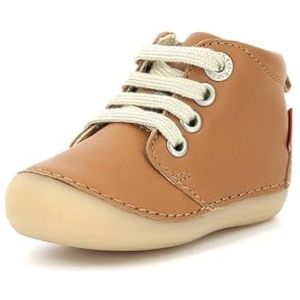 Kickers Unisex kinderen Sonizip Oxford plat, Kameel., 19 EU