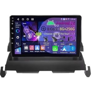 9 Inch 2 Din Android 15 Autoradio voor Dodge Journey 2009-2012 met CarPlay AHD Omgekeerd beeld Bediening op het stuur Bluetooth GPS navigatie FM Radio WiFi(C4 8+256G)