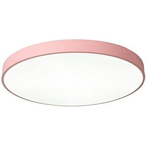 SDFDSSR 2 inch ultradunne girly roze plafondlamp Macaron led-verlichting voor slaapkamer Hal 3 Kleurtemperatuur Dimbare verzonken plafondlamp toplamp met kap bevestigd aan het plafond