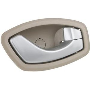 Auto Binnen Interieur Deurgrepen Auto-interieurdeurgreep Vooraan En Achteraan, Onderdelen Voor Open Deurgreep Voor Fluence 2011 2012 2013 806715396R 806713870R Zwart Beige(1pc Beige Right)
