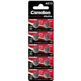 Camelion 12001013 Plus Alkaline Knoopcel (AG1 - LR4 - LR115 - 35 - Blisterverpakking van 10)