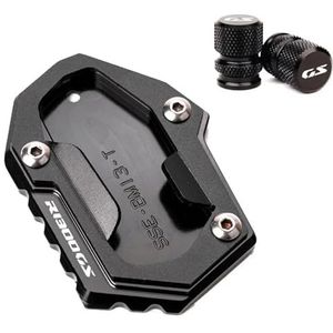 NARDEDP Motorfietsstandaard Pad Voet Zijstandaard Verlengplaat Bandenventieldopjes Compatibel met R1300GS R 1300 GS ADV 2024 2025