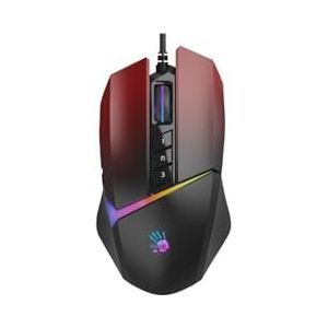 Bloody - W60 Max - Gaming Muis - Rode - 10.000 CPI - Bedraad