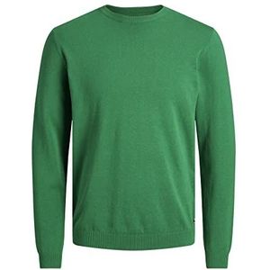 JACK & JONES Pullover trui heren Jjebasic Knit Crew Neck Noos , Verdant green , XXL