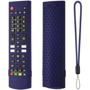 Ergonomische siliconen afstandsbediening voor AKB76040302 TV Afstandsbediening Verbeterde Bescherming