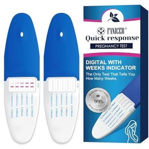 2 stuks zwangerschapstest, vroege zwangerschapstest, betrouwbare en snelle zwangerschapsdetectie, zwangere familietests, vruchtbaarheidstest voor vrouwen