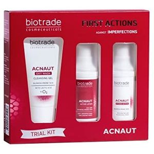 Acnaut: testset 3 stappen tegen puistjes en zichtbare onvolkomenheden van de huid