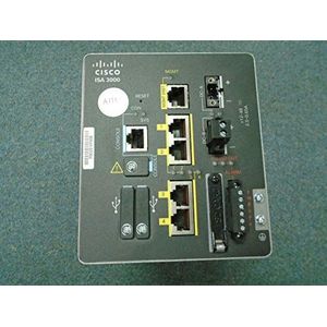 3000 serie industriële beveiliging L3 SWITCH, DIN RAIL MOUNTABLE, 4 x 10/100/1000, DC aangedreven