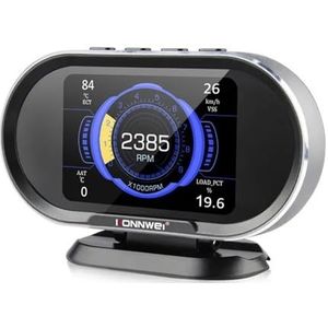 KW206 OBD2 Auto Boordcomputer Auto Digitale Computer Display OBD 2 Scanner Brandstofverbruik Water Temperatuurmeter