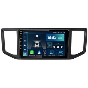 Android 14.0 2 Din Autoradio 10"" Touchscreen Auto Stereo voor VW Crafter 2017-2021 met Draadloze Carplay Android Auto GPS navigatie AHD Omgekeerd beeld Stuurwielbediening(S-5(6G+128G))