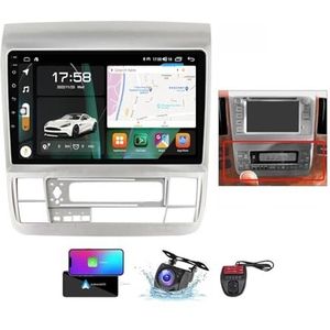Android 13 GPS-Autoradio voor Toyota Alphard 1 H10 2002-2008 9 inch Touchscreen met Bluetooth/SWC/FM RDS DAB+ Radio/Carplay Android Auto/DSP Video Stereo Speler + DVR Achtercamera(A,NF-6)