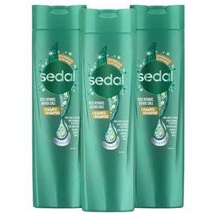 SEDAL Shampoo ""gedefinieerde krullen"" – anti-frizz, 400 ml (verpakking van 3 stuks)
