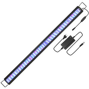 EINFEBEN LED-aquariumverlichting, RGB LED-aquariumverlichting voor 120-140 cm waterplanten en zoetwateraquaria, dimbaar