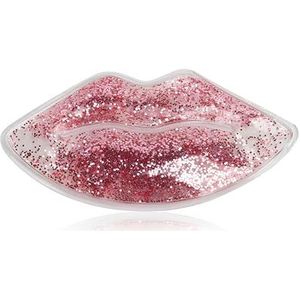 Lipvormige Ijspleister, Warm en Koud Kompres, Gellippatch, Gelijspakking Lipvormig Herbruikbaar Vermindert Zwelling Lekkagebestendig