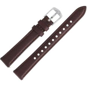 FOSSIL Horlogeband 14 mm leer bruin - ES-3708 | LB-ES3708, bruin, 75 mm (kurzes Band), 117 mm (langes Band), Riemen.