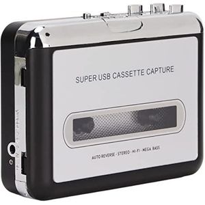 Recorder - Cassette Converter naar MP3 - Draagbare Cassette Audio Muziekspeler - USB
