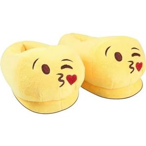 MdybF Slippers Expressie Slippers Leuke Cartoon Pluche Slippers Vrouwen Indoor Warme Katoenen Laarzen Mannen Thuis Slippers Paar Gift Poep Slides, Druif, EUR 34-40