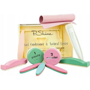 P-SHINE Japanse manicureset Professionele nagelkit Verzorging Nagelplaatreparatiebehandeling + gids voor beschadigde nagel