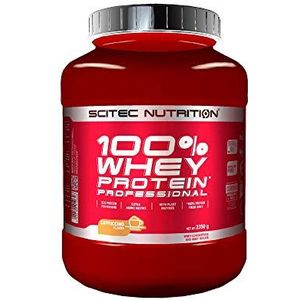 Scitec Nutrition 100% Whey Proteïne, Professional met extra aminozuren en spijsverteringsenzymen, 2,35 kg, cappuccino