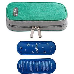 ONEGenug - Isothermale Insuline Koeltas - Groen - Met 2 Ijspacks