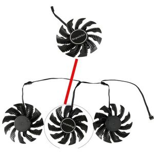 82MM,T128015SU GPU-koeler grafische kaarten ventilatoren voor GIGABYTE RTX 2080 Ti GAMING OC RX 6800 6900 XT voor videokaartkoeling(1 Pcs B Fan)