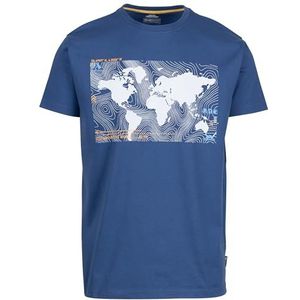 Trespass Chera T-shirt voor heren, Indigoblauw, S
