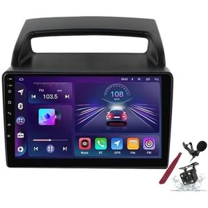 Android 15 Autoradio voor K-IA Carnival VQ (2006-2014) 9 inch 2K Touchscreen 2000 * 1200 Android Head Unit Multimedia Speler met Carplay GPS Navi BT 5G WiFi DSP SWC,Y1
