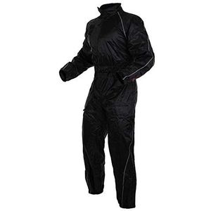 A-Pro Regenpak, waterdicht, voor motorfiets, scooter,XXL, zwart