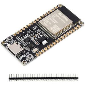 ESP32-C6 Microcontroller WiFi 6 Development Board ESP32-C6-WROOM-1-N8 Module with RISC-V 32-bit Sngle-core Processor, WiFi 6+Bluetooth 5+IEEE 802.15.4 Wireless Communication