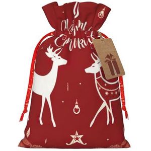 Kerst Elk Vakantie Gift Bags,Herbruikbare Kerst Gift Bags,Kunstige benadering van Gift Giving