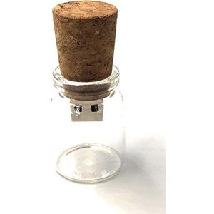 Onwomania Message in a Bottle Post Glass Gag Funny USB-stick schijf voor 32 GB USB 2.0 Memory Stick