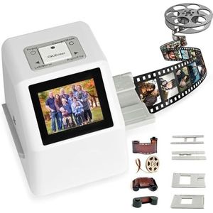 USB/Sd Digitale Filmconverter - 2,4-Inch Lcd-Scherm, 22 Mp Filmdiascanner Met Hoge Resolutie, Converteert Films, Dia's En Negatieven Naar Jpeg