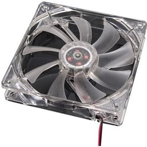 120mm Computer PC 4 Licht LED Koelventilator 12cm 4Pin Transparante Behuizing Transparante LED chassis Lichtgevende CPU-koeler Koellichaam