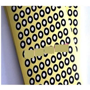 3D-scanner 10.000 Punten 3D Scanner Markeerpunt Mat Zwart Punt Markeermachine Markeerpunt Binnenmarkeringspunt Meetpunt Marker(3mm x 7mm)