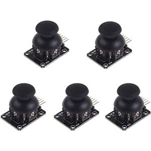 Fasizi 5 stks PS2 Joystick Game Controller XY Dual-Axis Joystick Breakout Module voor Arduino