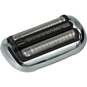 vhbw Scheerkop (1 x scheerfolie, 1 x scheermes), compatibel met Braun S7 (100 jaar) scheerapparaat, combipack, zwart, zilver, wit