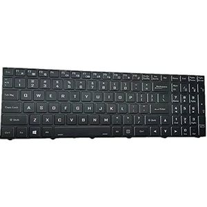 Laptop Toetsenbord Voor For Clevo N855EJ1 N855EK1 N855HC N855HJ N855HJ1 N855HK1 N855HL Zwart Verenigde Staten Lay-out